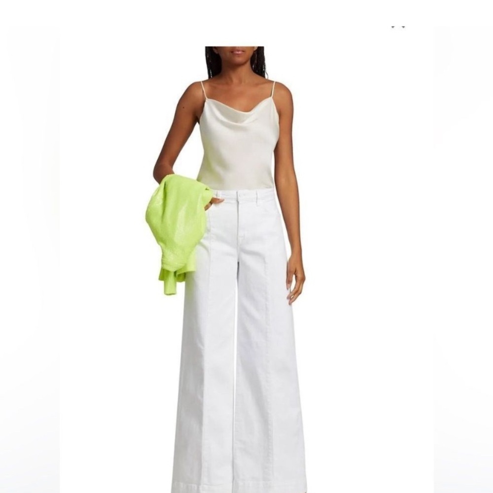 NWT L’Agence Sandy High-Rise Wide Leg Pants Jeans; Size 27; MSRP: $275. - Picture 5 of 9